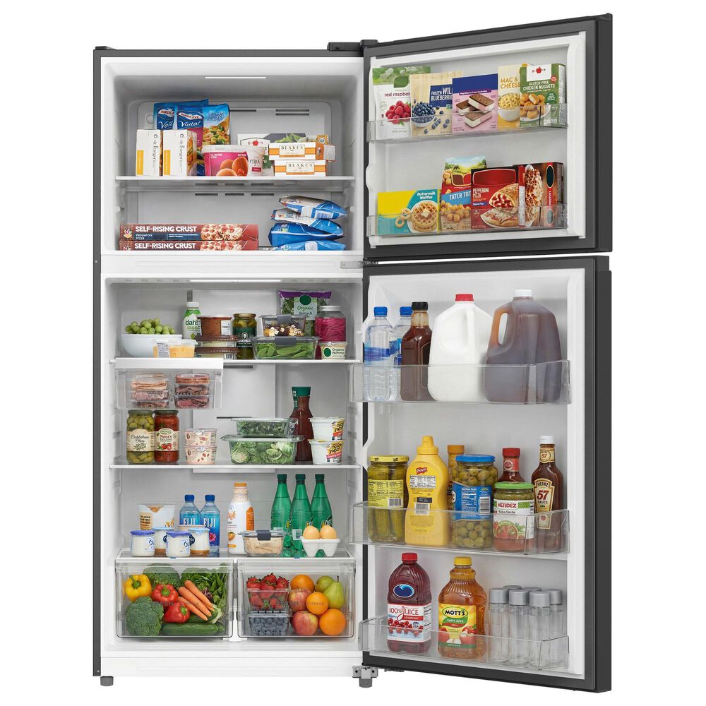 Frigidaire 19 Cu. Ft. Garage Ready Top Freezer Refrigerator with Deli Drawer in Black, , large