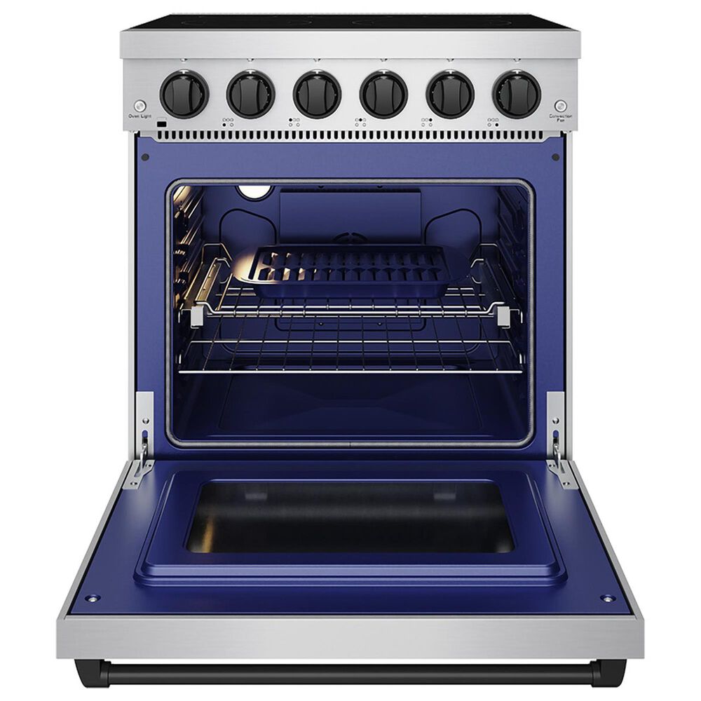 Thor Kitchen Gordon Ramsay 4.6 Cu. Ft. Professional Freestanding Electric Range with Black Handle Kit in Stainless Steel, , large
