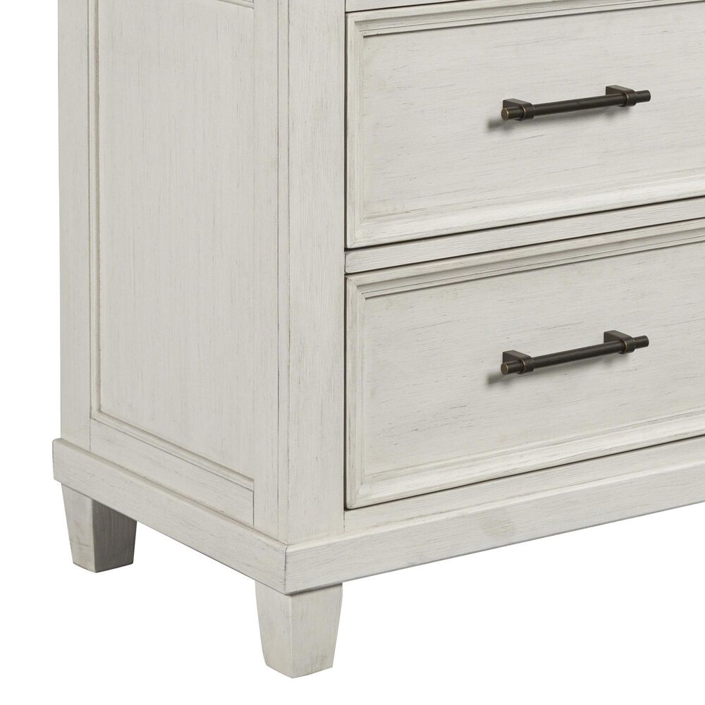Ashley Shaybrock 2-Drawer Nightstand in Antique White and Brown, , large