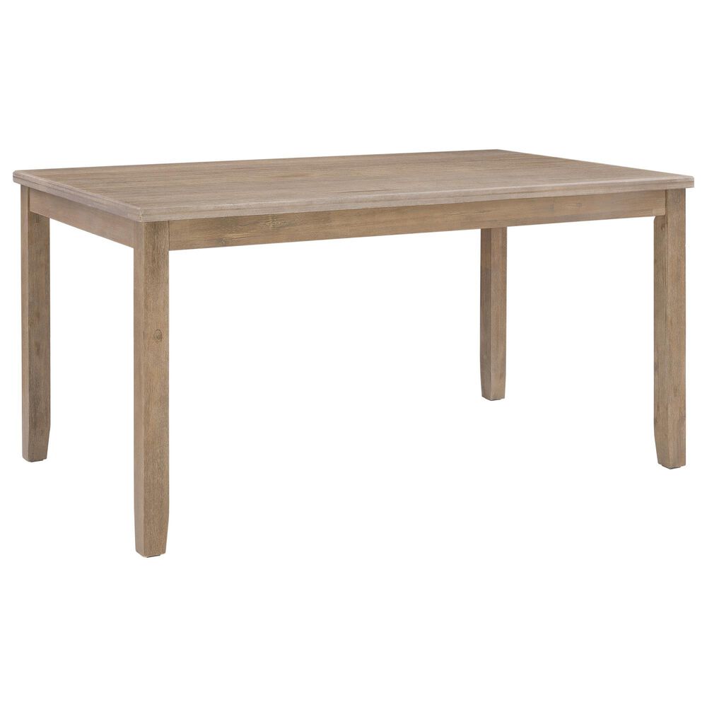 Linon Home Decor Jorissen Dining Table in Grey Wash - Table Only, , large