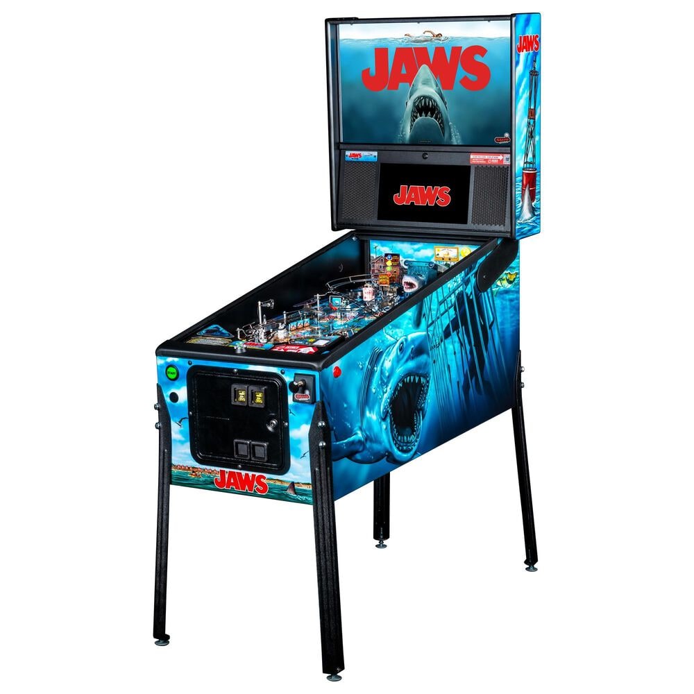 Stern Pinball Jaws Pro Edition Pinball Machine, , large