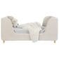 Baby Appleseed Bodhi Toddler Bed in Almond Velvet, , large