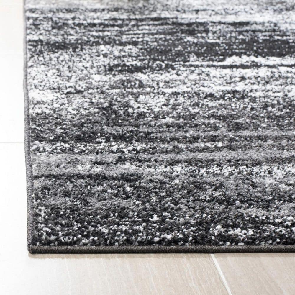 Safavieh Adirondack ADR112A 4&#39; Square Silver and Black Area Rug, , large