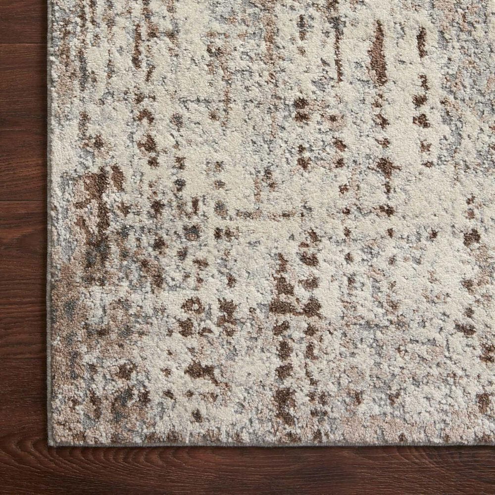 Loloi II Austen 5&#39;3&quot; x 7&#39;7&quot; Natural and Mocha Area Rug, , large