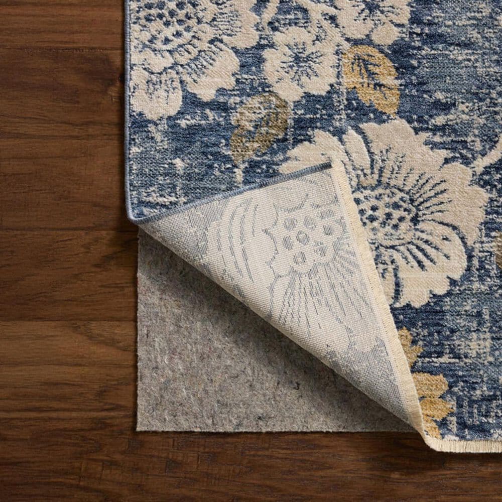 Loloi Eileen Denim and Natural 2&#39;6&quot; x 7&#39;6&quot; Runner, , large