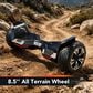HOMLUX All-Terrain Self Balancing Scooter with 8.5" Tires in Black, , large