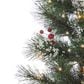 The Gerson Company 4" Potted Hard Christmas Trees in Green (Set of 2), , large