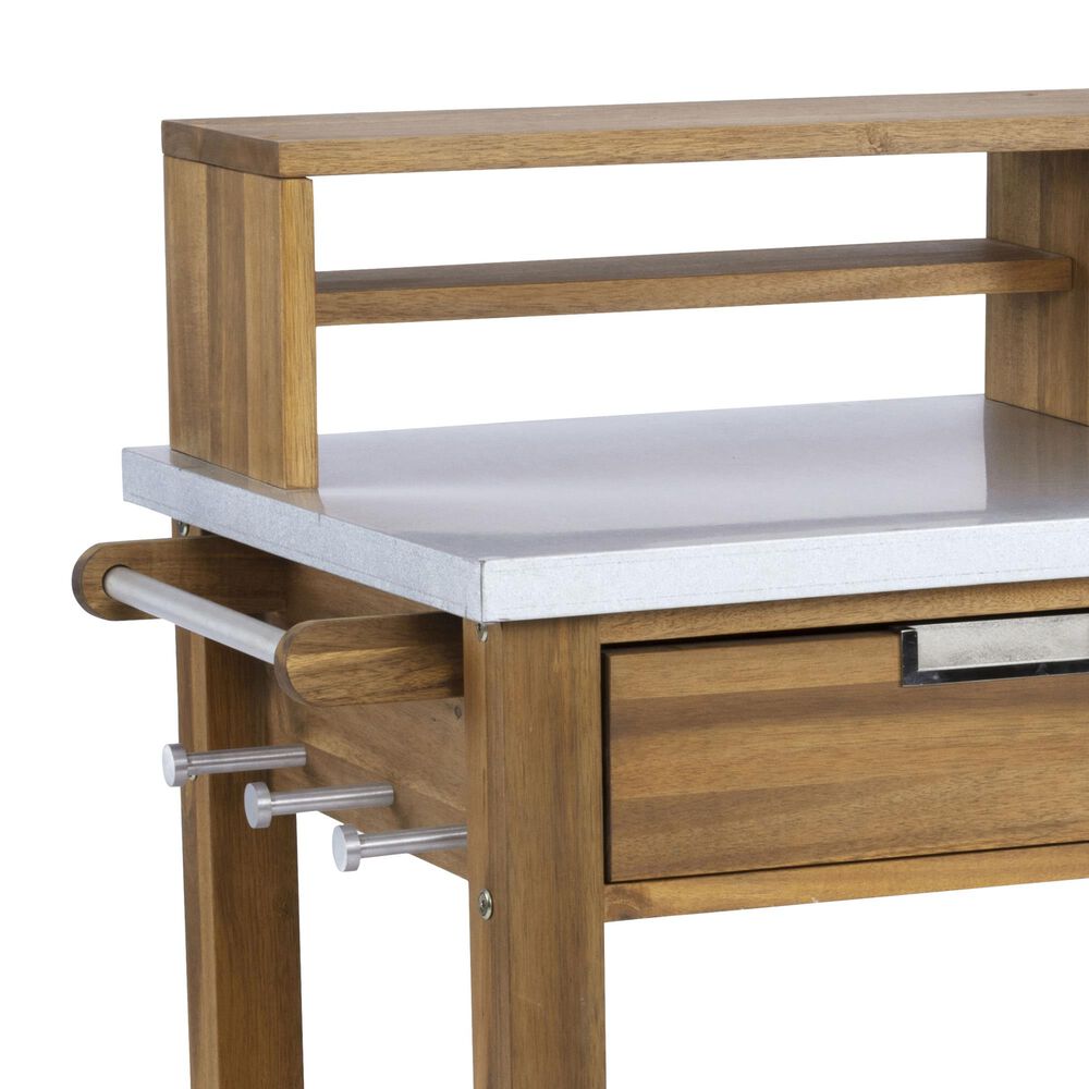 Homestyles Maho Potting Bench in Brown, , large