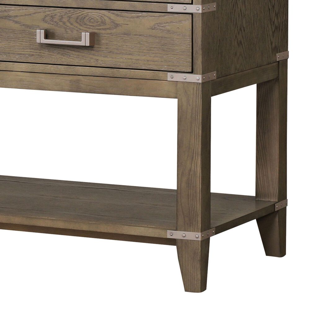 Lexora Home Norwalk 72&quot; Double Bathroom Vanity in Grey Oak with White Carrara Marble Top  and Rectangle Sink, , large