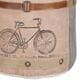 Maple and Jade Bike Stuffed Pouf in Multicolor, , large