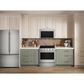 KitchenAid 30" Smart Slide-in Gas Range in PrintShield Stainless Steel, , large