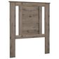 Lemoore Essential Twin Panel Headboard with Side Style in Weathered Gray Ash, , large