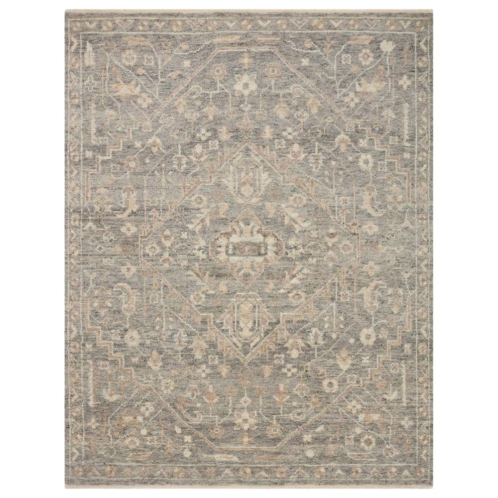 Loloi Marco 4" x 6" Granite and Taupe Area Rug, , large