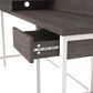 Ashley Dorrinson Storage L-Desk in Two-tone, , large
