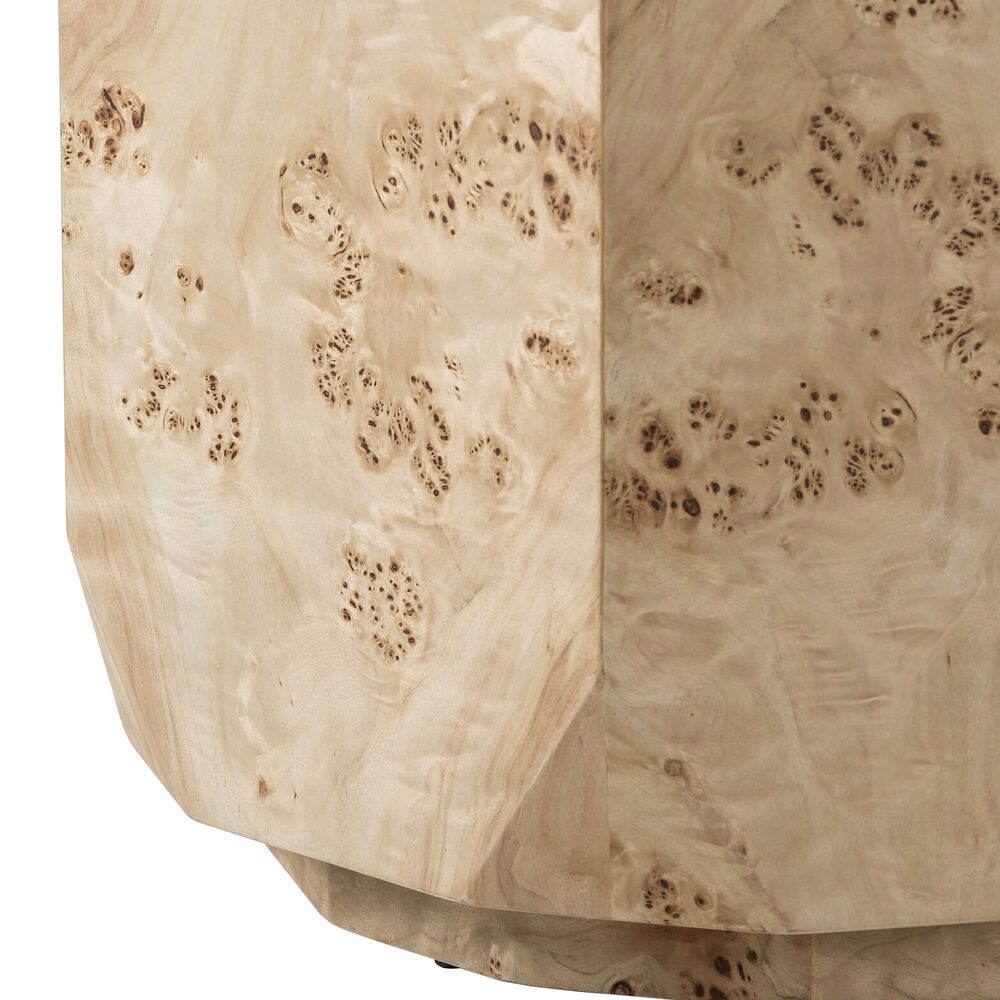 Four Hands Elena End Table in Light Burl, , large