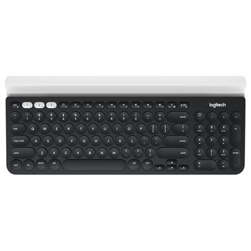 Logitech K780 Multi-Device Wireless Keyboard in Dark Grey and Plain White, , large