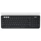 Logitech K780 Multi-Device Wireless Keyboard in Dark Grey and Plain White, , large