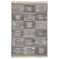 Feizy Beckett 9" x 12" Charcoal and Multicolor Area Performance Rug, , large