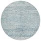Dalyn Rug Company Portico PO1 Teal 8" Round Area Rug, , large