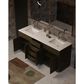 Lexora Home Abbey 72" Double Bathroom Vanity in Brown Oak with 2 cm White Quartz Top and Rectangular Sinks, , large
