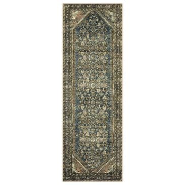 Magnolia Home Banks 2"6" x 7"6" Denim and Clay Runner, , large
