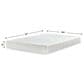 Ashley Chime 8" Memory Foam Medium Queen Mattress, , large