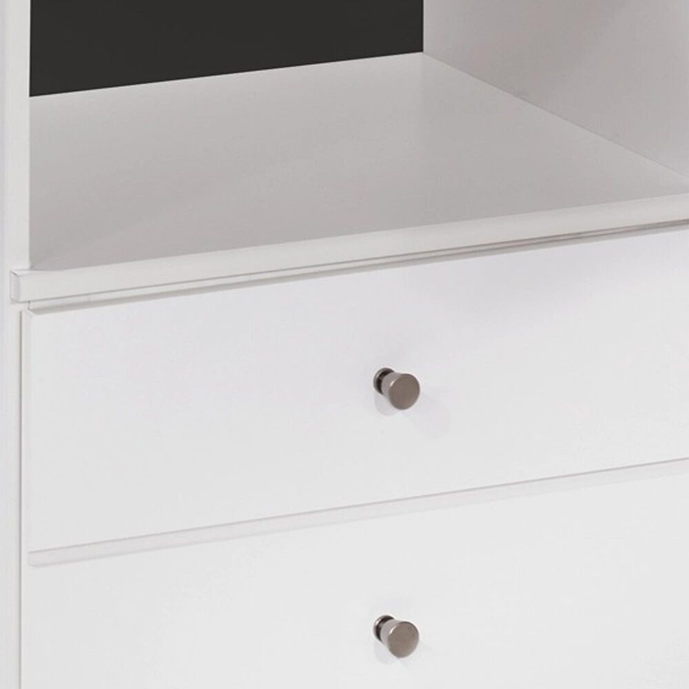 Ashley Bostwick Shoals 1-Drawer Nightstand in White, , large