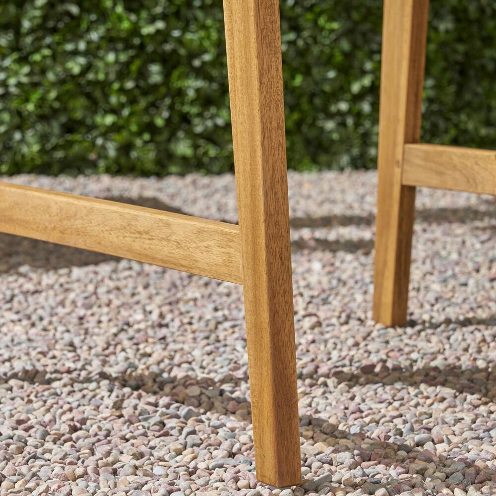 Hearth and Haven Outdoor Adirondack Dining Chair in Natural (Set of 2), , large