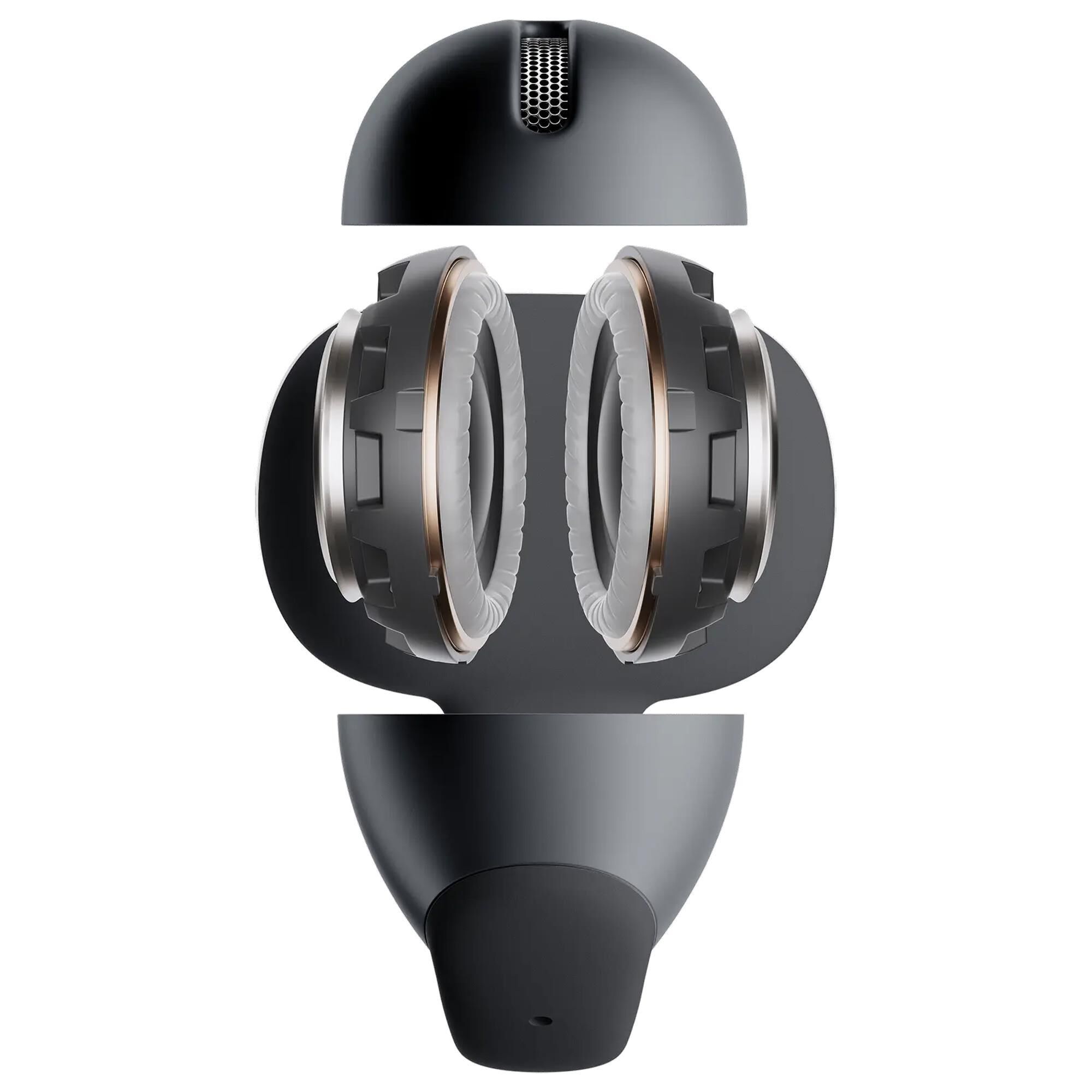 Shokz OpenDots Air Clip-On Earbuds in Black