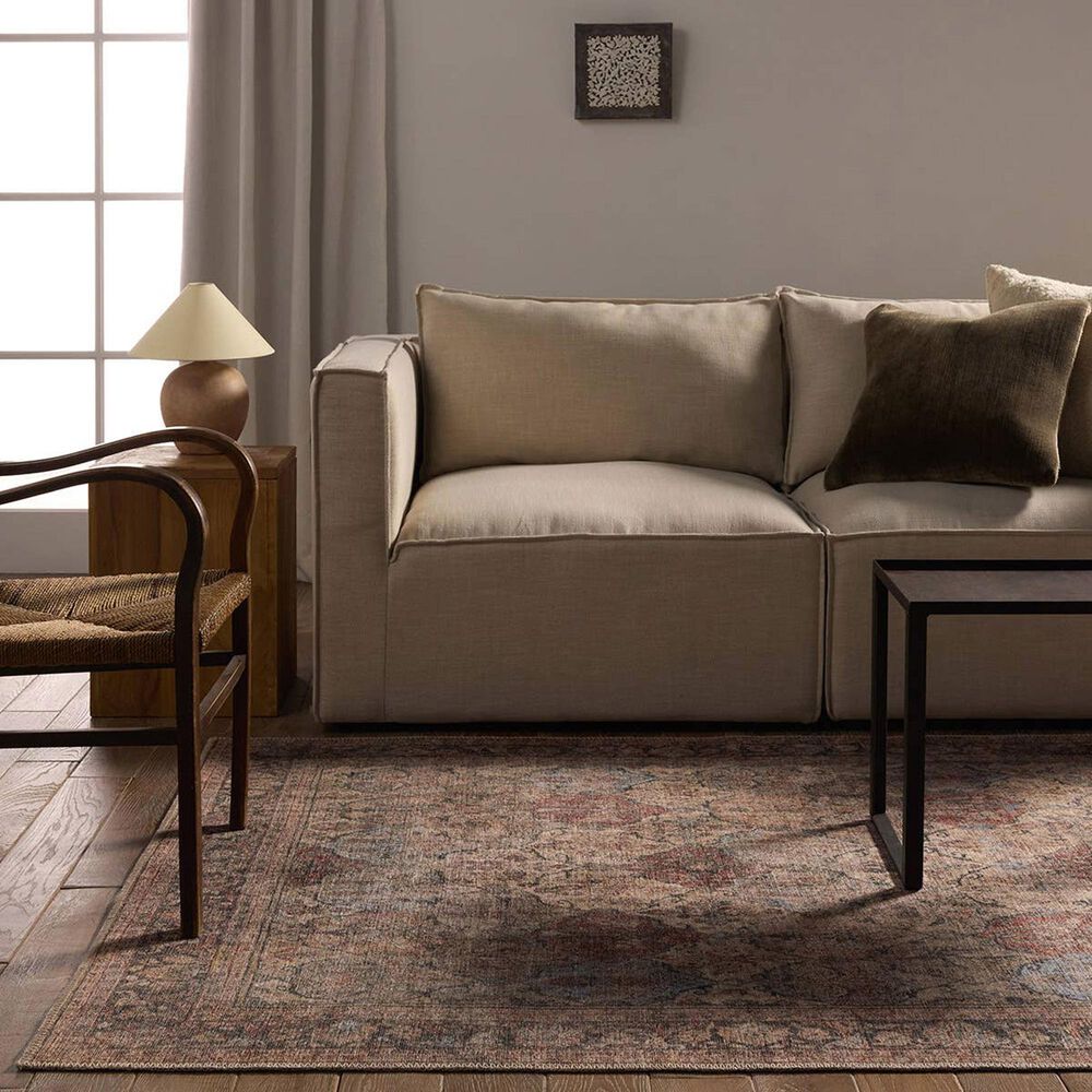 Jaipur Garcia Toreth 7'6" x 9'6" Moonlight, Major Brown, Humus, Arona and Light Mahogany Area Rug, , large