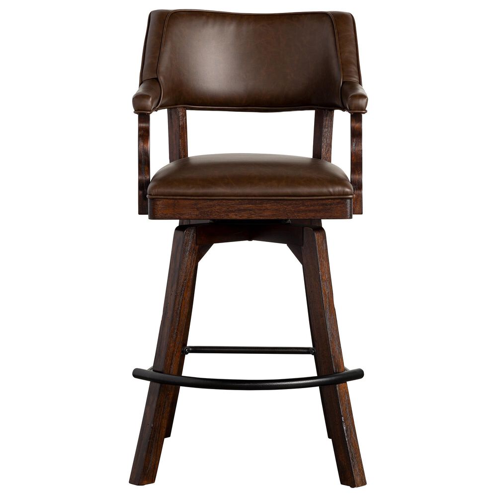 Radius 30" Bar Stool in Dark Distressed, , large