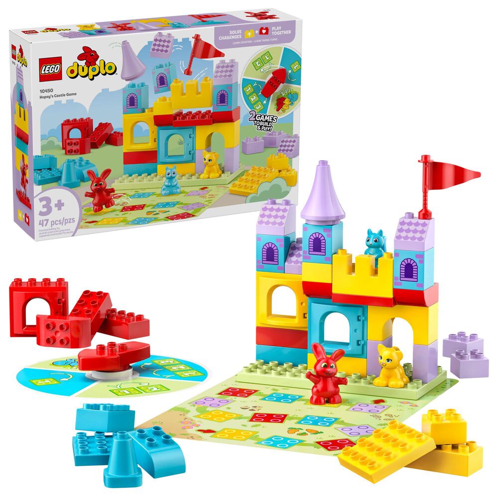 LEGO Duplo Hopsy"s Castle Game Building Set, , large