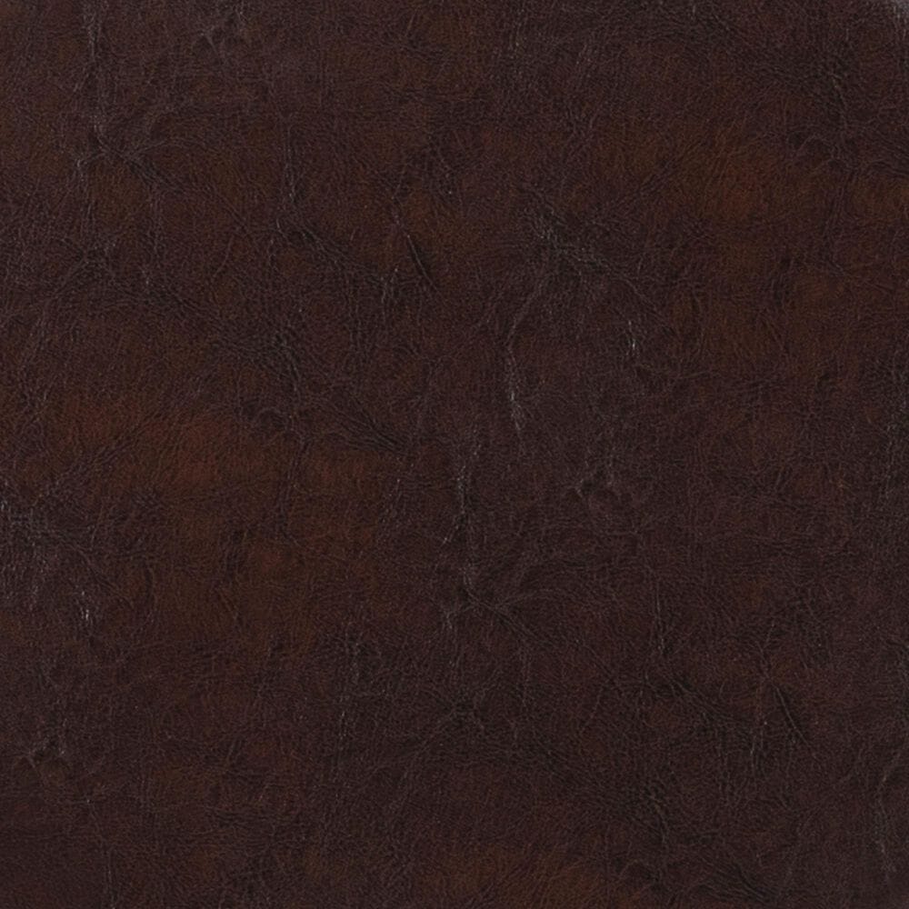 Linon Home Decor Maya Swivel Bar Stool with Brown Cushion in Rich Brown, , large