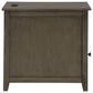 Ashley Treytown Chairside End Table in Grayish Brown, , large