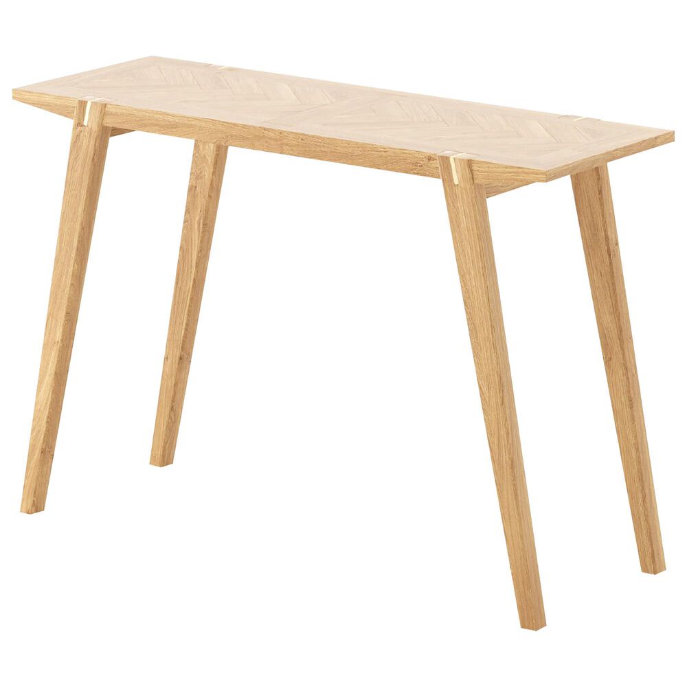 LH Imports Colton Console Table in Nordic Natural, , large