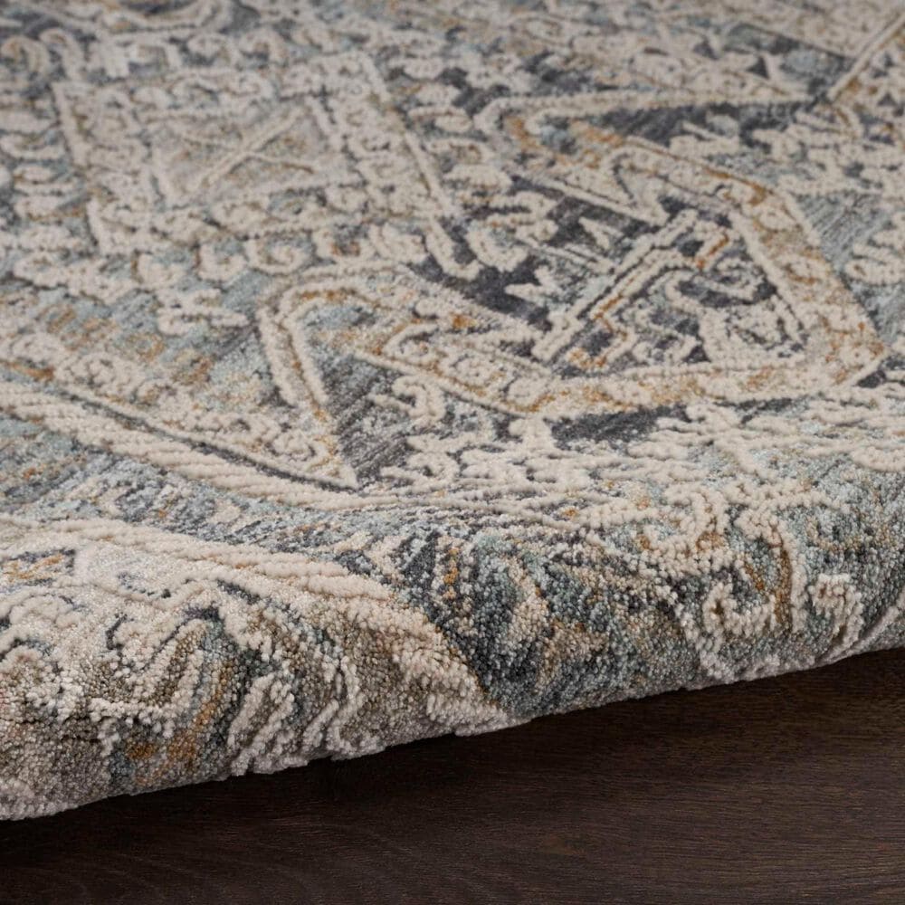 Nourison Lynx 7&#39;10&quot; x 10&#39;1&quot; Ivory and Charcoal Area Rug, , large