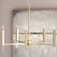Hunter Sunjai 5-Light Chandelier in Alturas Gold, , large