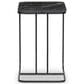 Four Hands Adalley End Table in Polished Black and Matte Black, , large