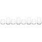 Bormioli Talismano 8-Piece Italian Premium Barware Set in Clear, , large