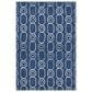 Dalyn Rug Company The Reserve TR6 Navy 3" x 5" Indoor/Outdoor Area Rug, , large