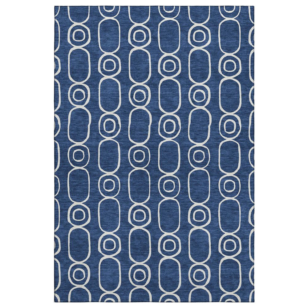 Dalyn Rug Company The Reserve TR6 Navy 3" x 5" Indoor/Outdoor Area Rug, , large
