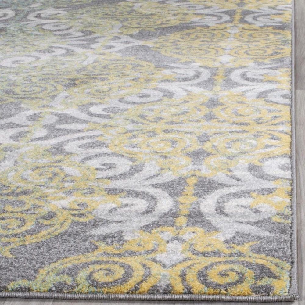 Safavieh Evoke EVK230D 2&#39;2&quot; x 9&#39; Grey and Ivory Runner, , large