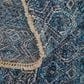 Feizy Dakota 8"6" x 11"6" Teal and Multicolor Area Rug, , large