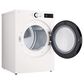 LG 7.4 Cu. Ft. Smart Front Load Electric Dryer with AI Sensor Dry in Alphine White, , large