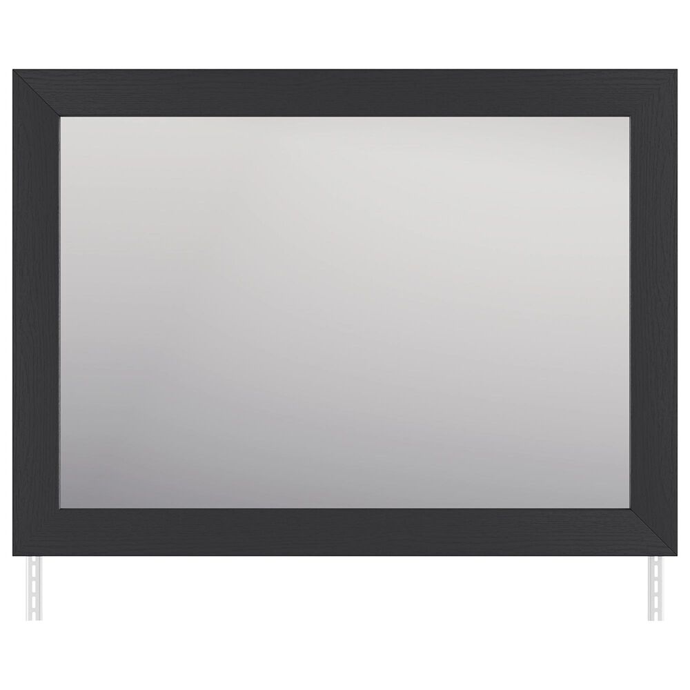 Ashley Vertani Bedroom Mirror in Matte Black, , large
