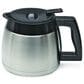 Jura 10-Cup Thermal Replacement Carafe with Lid for Model 435 in Stainless Steel and Black, , large