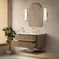 James Martin Allamari 36" Single Bathroom Vanity in Dune Mist with 3 cm Tajnar Eclos Top and Rectangular Sink, , large