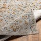 Surya Reina Denim, Light Gray, Cream, Tan, Mustard, Olive and Rust 2" x 2"11" Area Rug, , large