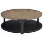 Lexington Furniture Zanzibar Kenya 1-Shelf Cocktail Table in Medium Taupe, Deep Espresso and Dark Umber, , large