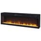 Ashley Wide Fireplace Insert in Black, , large